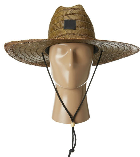 Sedex Audit Natural Grass Wide Brim Fishing Straw Hat Surf Hat