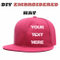 Wholesale 100% Cotton Embroidered Adjustable Custom Baseball Cap Hat Hiphop