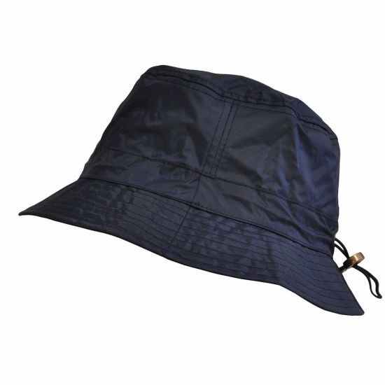 Blank Waterproof Adjustable Lightweight Easy Folded Bucket Nylon Hat