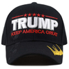 Wholesale Embroidered Adjustable Velcro Strap New Fashion Trump Ear Hat