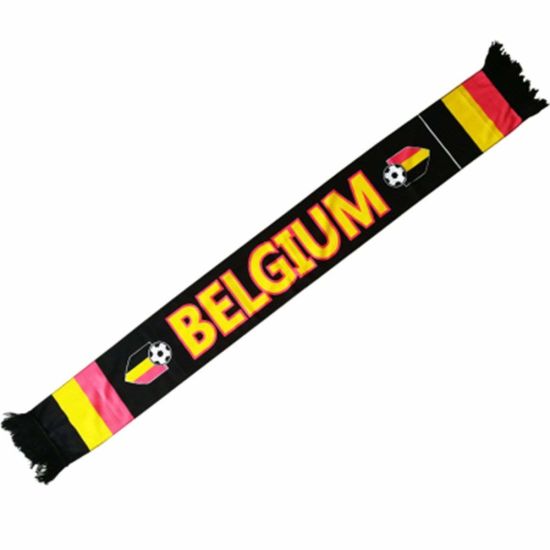 Sedex Audit World Cup Fans Soccer Scarf Knit Football Scarf Custom Football Scarf No Minimum