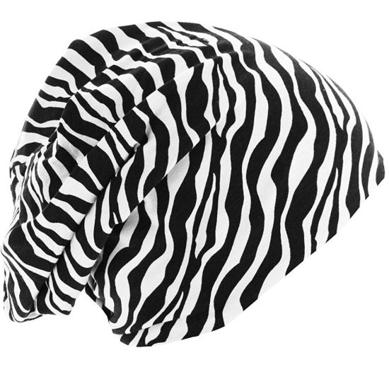 BSCI Audit Breathable Summer Striped Urban Slouchy Cotton Jersey Beanie