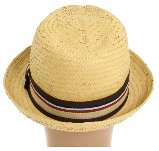 Summer Paper Straw Hat Trilby Gangster Cap Beach Sun Hats Straw Men Jazz Hats