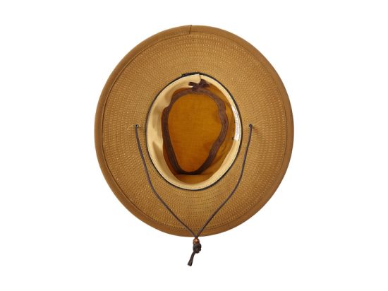 Custom Wide Brim Bucket Cotton Outdoor Fishing Hat with String