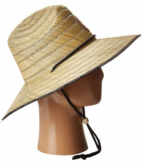 Adjustable Breathable Lightweight Paper Straw Pierside Lifeguard Hat