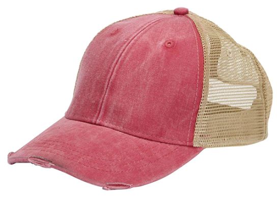 Sedex Audit Custom Cotton 6-Panel Trucker Pigment-Dyed Distressed Baseball Cap