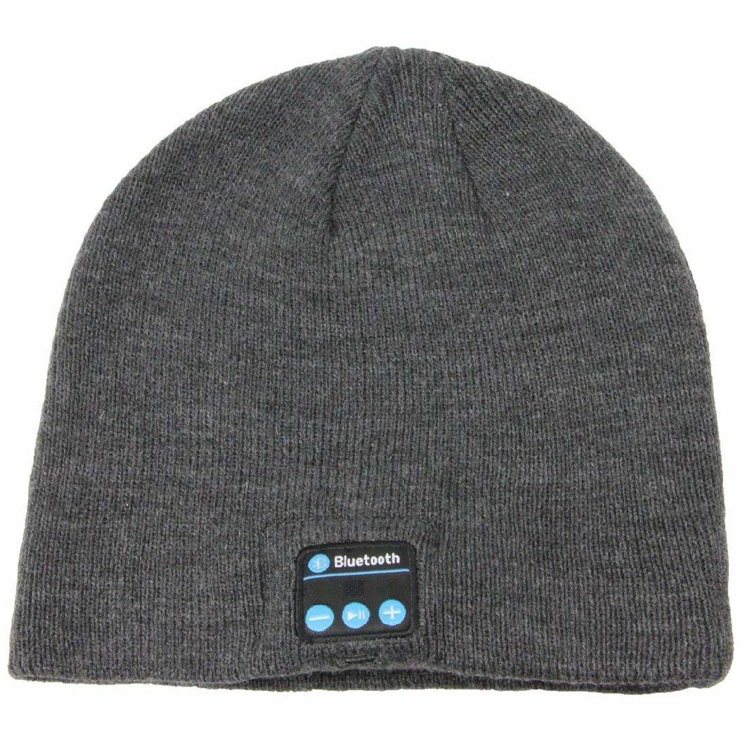 Winter Warm Beanie Knitted Headphone Music Hat with Wireless Bluetooth