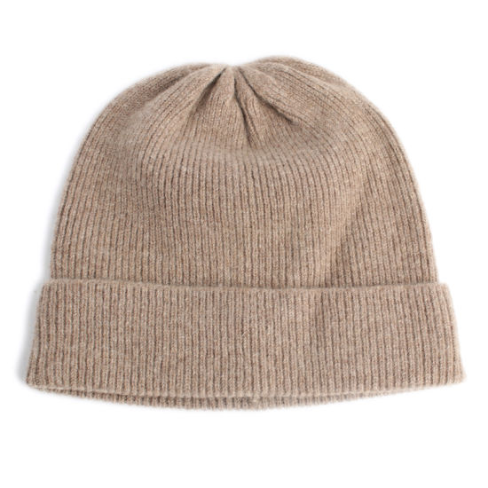 Plain Color Unisex Wool Winter Warm Custom Knitted Beanie Hats