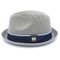 BSCI Audit Custom Lightweight Paper Straw Beach Sun Hat Roll up Narrow Brim Fedora Hat