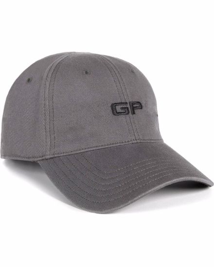 Embroidered Low Crown Stretch Fit Baseball Cap Without Top Button