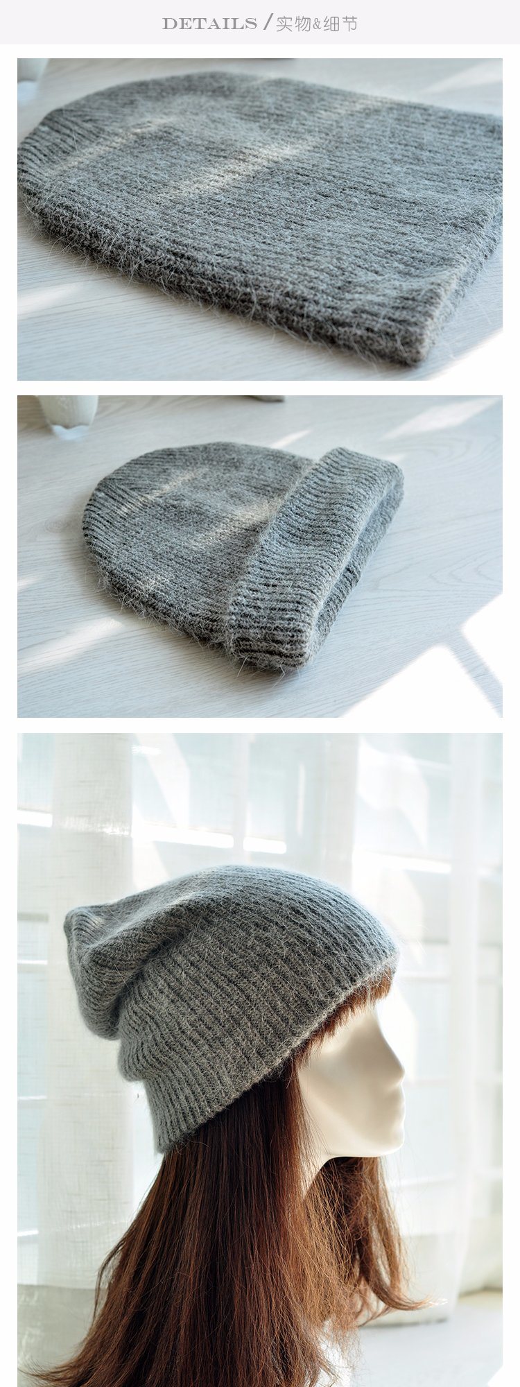 Custom Cheap Embroidered Knit Beanie, Warm Slouchy Own Logo Beanie Hat Wholesale