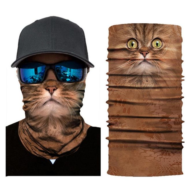 100% Polyester tubular camouflage multifunctional headwear face shield bandana custom logo tube headband face mask dust 