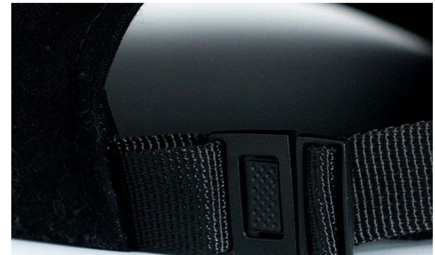 Adjustable Promotional Custom Patch Sports Black 5 Panel Baseball Caps