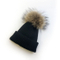 Kid′s Warm Faux Fur POM Winter Crochet Knitted Beanie Hats