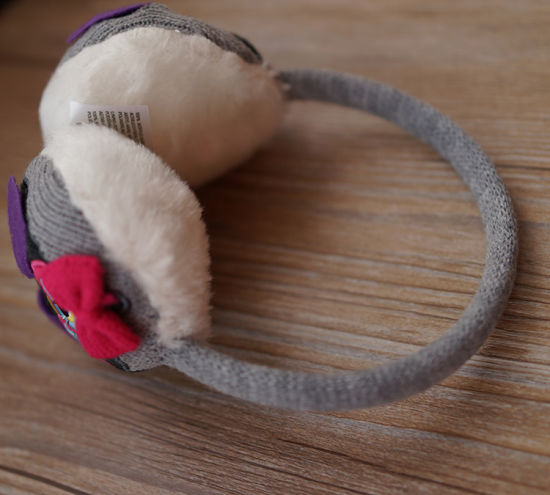 Hot Selling Fashion 100% Acrylic Winter Customized Knitted Jacquard Earmuff (earcap) with Jacquard Logo