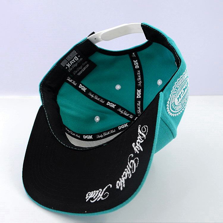 100% Cotton Adjustable Fashion 3D Embroidery Custom Snapback Caps