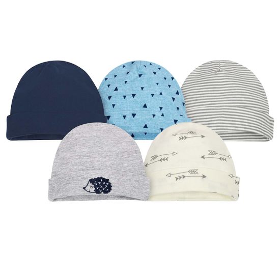 Custom 100% Cotton Unisex Warm Beanie Crocheted Knitted Hat Baby