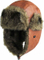 Winter Trooper Leather Trapper Hunting Hat Ushanka Fur Aviator Hat