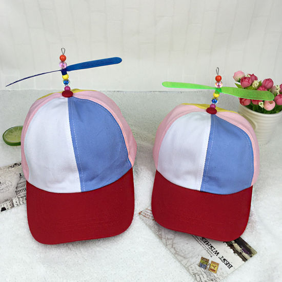 Custom Unisex 6-Panel Traditional Baseball Cap Multi-Color Propeller Hat