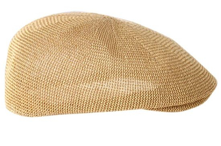 BSCI Audit Beret Style Summer Sun Mesh Classic Straw IVY Cap