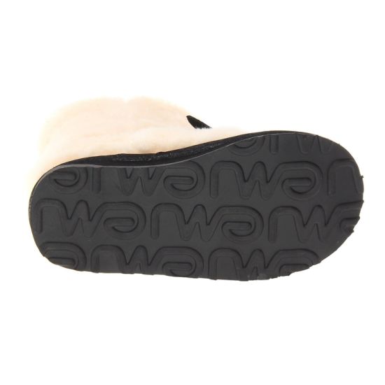 Sedex Audit Carton Animal Sheep Skin Soft Wool 100% Pure Sheep Wool Slippers Kids House Fur Shoes Boots