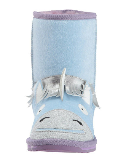 Horse Hair Flat Fur Animal Style Faux Fur Warm Kids Warm Child Snow Boots
