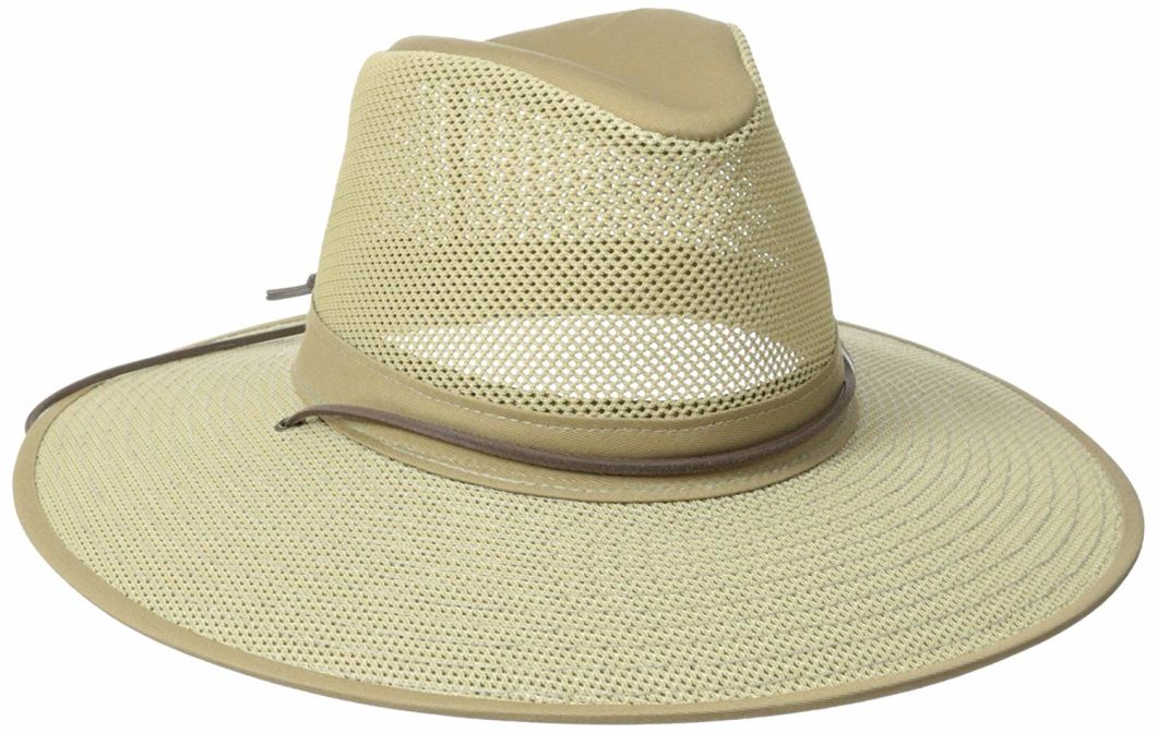 Adjustable Soft Crushable Mesh Hat with Cotton Hat Nylon Mesh