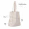 100% Cotton Elegant Durable Heavy Duty Tote Canvas Shopping Bag