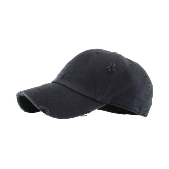 BSCI Audit Custom Washed Distressed Cotton Baseball Polo Style Vintage Cap