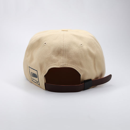 Custom Cotton Outdoor Low Profile Leisure Hat 6-Panel Short Brim Baseball Cap