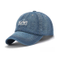 Embroidered 6-Panel Promotional Cotton Adjustable Sports Denim Cap Baseball