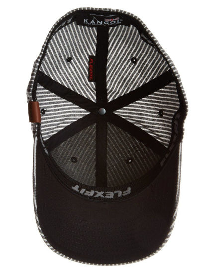 Sedex Audit 6-Panel Blank Striped Flexfit Hat with 100% Cotton