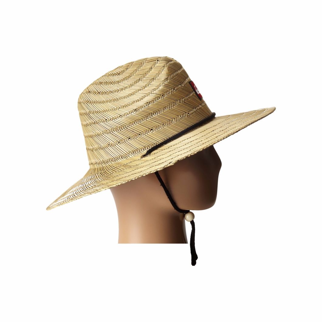 Adjustable Breathable Lightweight Pierside Lifeguard Straw Hat