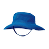 Embroidered Magic Tape Sun Protection Bucket Hat Without Brim