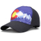 100% Polyester Printed Adjustable Breathable Baseball Cap Hats