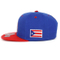 100% Polyester Custom Adjustable Flap Bill Snapback 3D Embroidery Cap