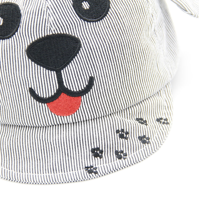 Custom Cartoon Animal Cotton Embroidered Funny Sun Kids Snapback Cap