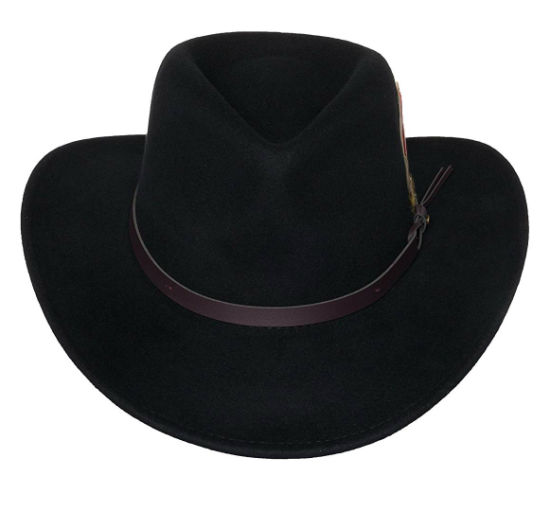 BSCI Audit Faux-Leather Durable Crushable Wool Jb Mauney Cowboy Hat