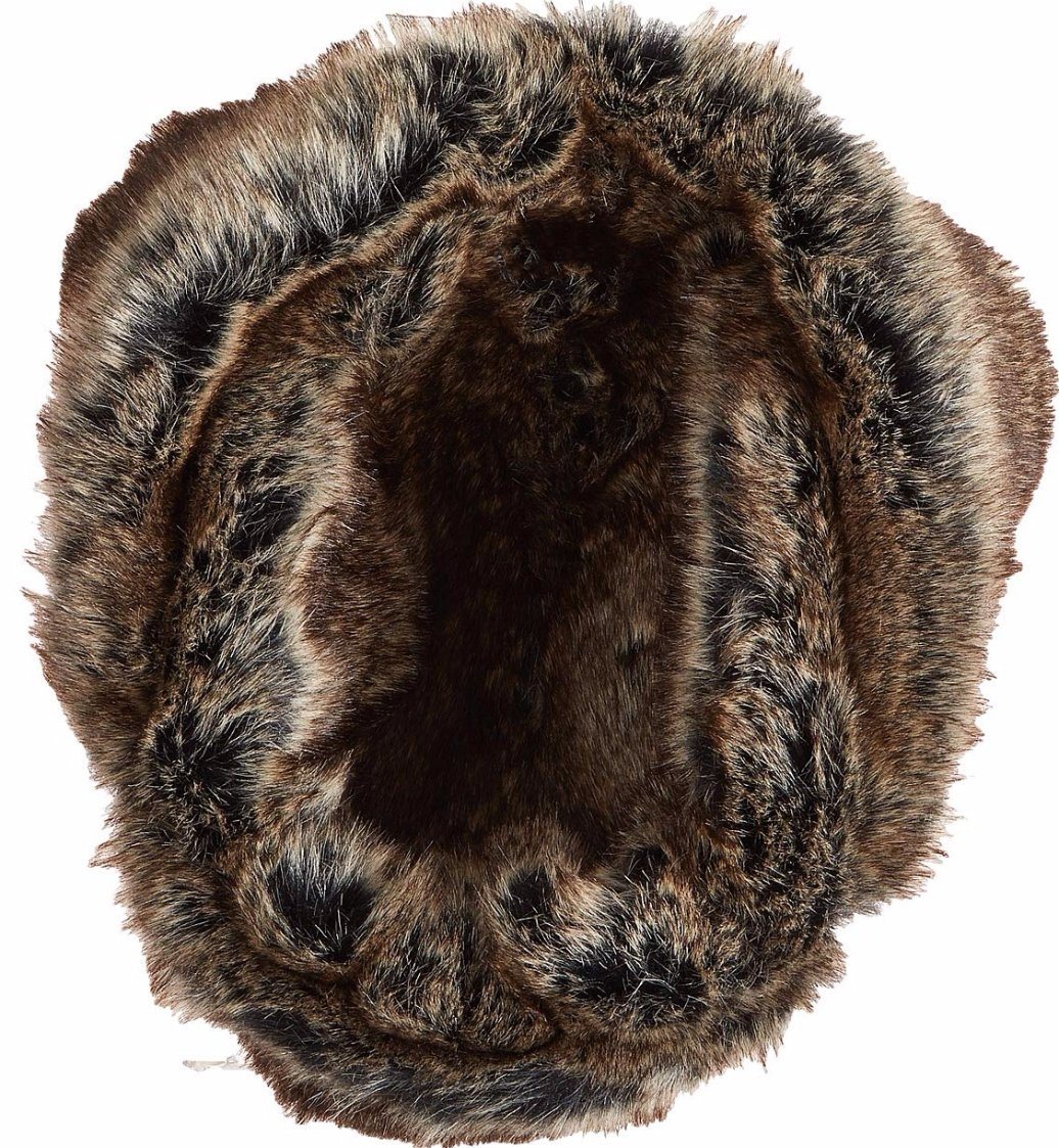 Faux Fur Warm Flipped Fuzzy Ear Neck Winter Russian Hat
