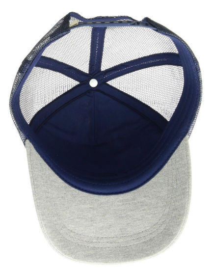 100% Polyester Adjustable Mesh Printed Trucker Cap 5 Panel with Your Own Embroidered Logo