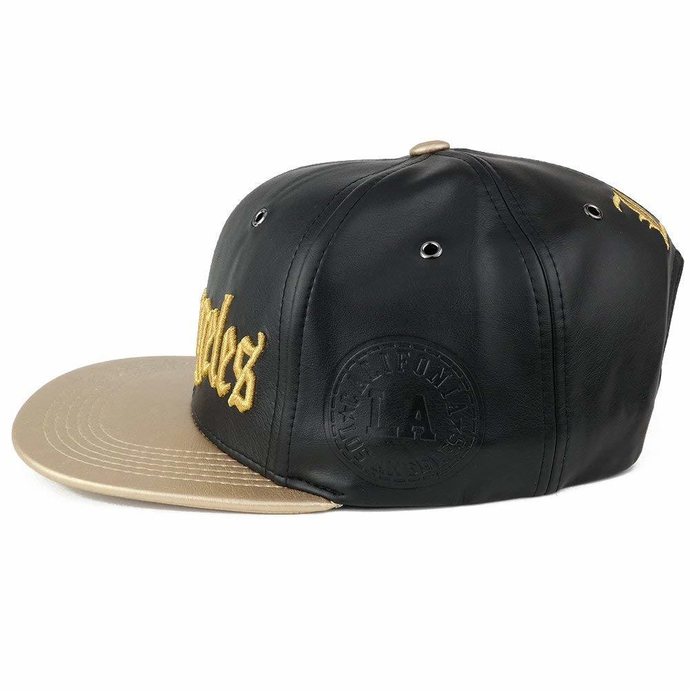 Sedex Audit Custom Los Angeles 3D Embroidered Leahter Snapback Cap