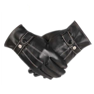 Custom Touchscreen Wholesale Stylish Insulation Warm Men Winter 100% Real Leather Glove