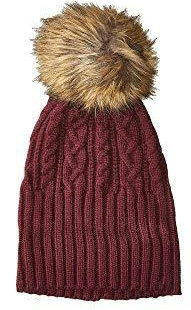 100% Acrylic Custom Women Winter Warm Knit Beanie Hat