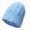 Man Women Acrylic Winter Slouchy Warm Blank Knitted Blue Beanie Hat