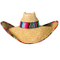 Cowboy Multi-Color Mexico Straw Mini Sombrero Hat with Wide Brim