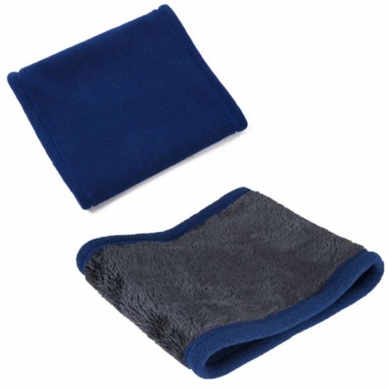 Unisex Winter Warm Breathable Fleece Interior Elastic Custom Snood with Polyester