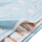 Wholesale Custom Toddler Baby Kid 100% Organic Cotton Muslin Blanket with Reversible Alpaca Printed Design