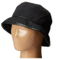 Sedex Audit Polyester Waterproof Bucket Black Hat with Leather Trim