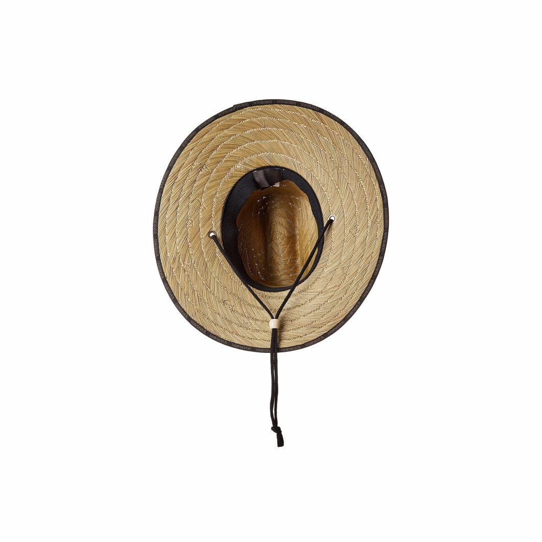 Adjustable Breathable Lightweight Paper Straw Pierside Lifeguard Hat