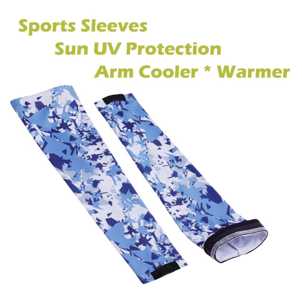 BSCI Audit UV Sun Protection Cooling Outdoor Print Arm Sleeves